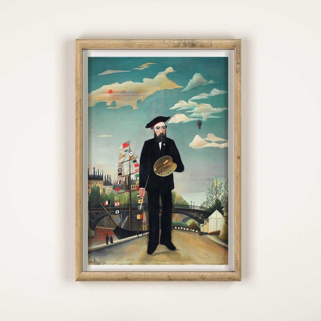 henri rousseau self portrait