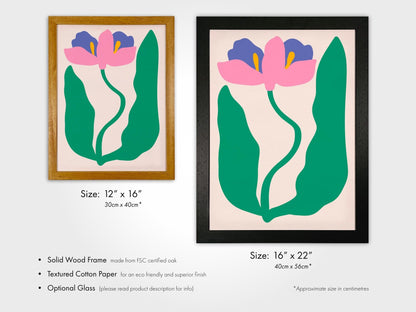Abstract Art - Matisse - Style Abstract Botanical Art | Art Prints | Pathos Studio