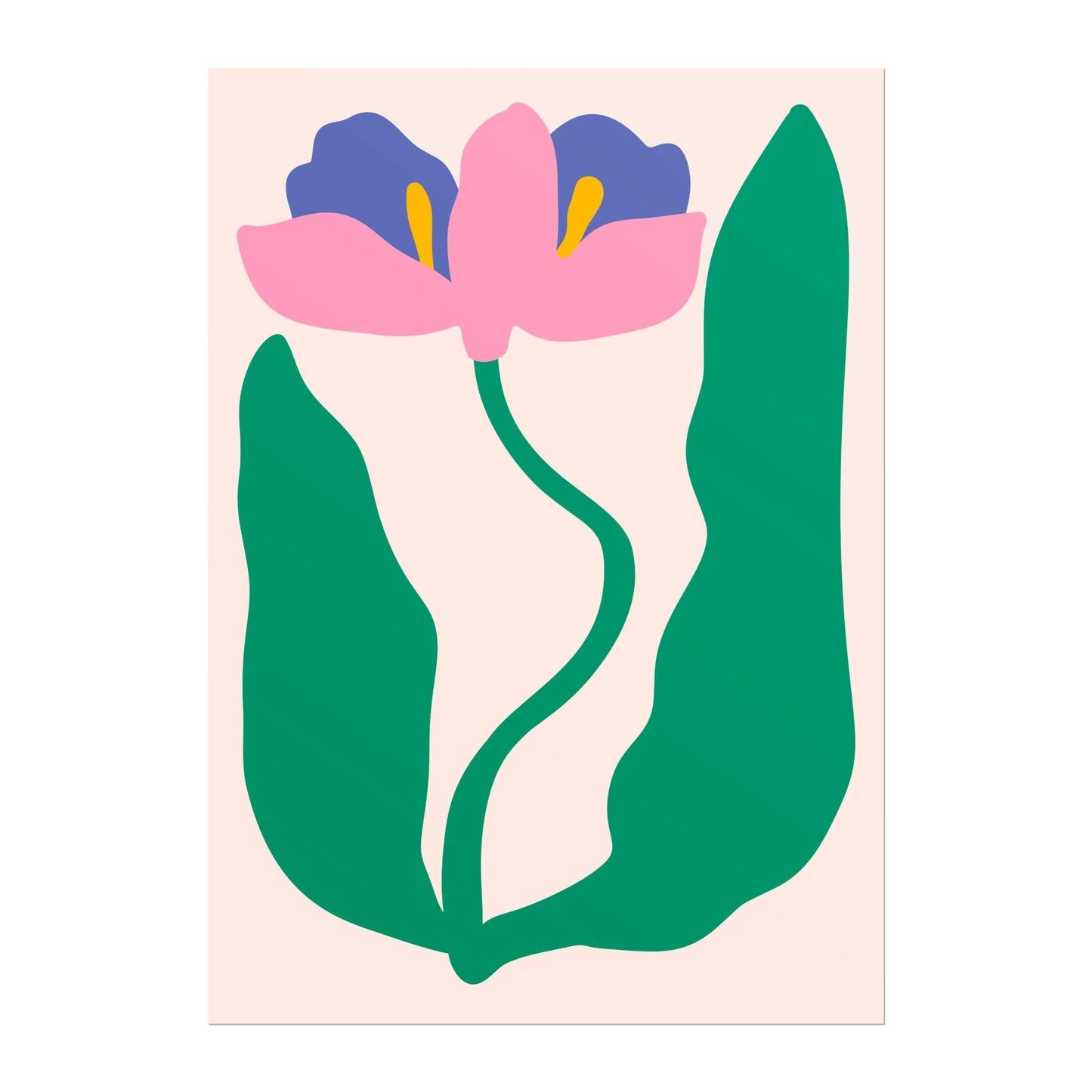Abstract Art - Matisse - Style Abstract Botanical Art | Art Prints | Pathos Studio