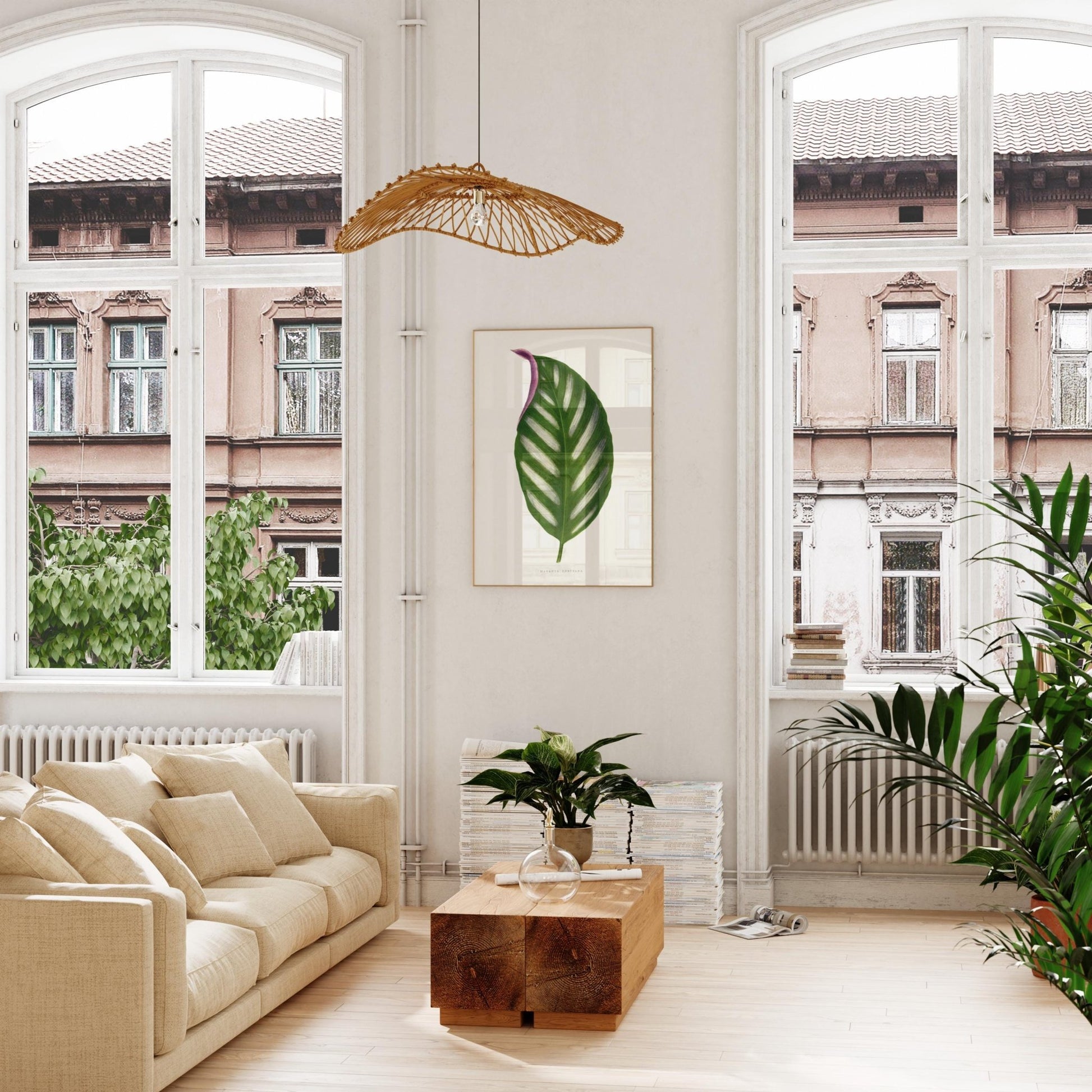 Alexander Francis Lydon - Maranta Porteana from 'Les Plantes à Feuillage Coloré' | Art Prints | Pathos Studio