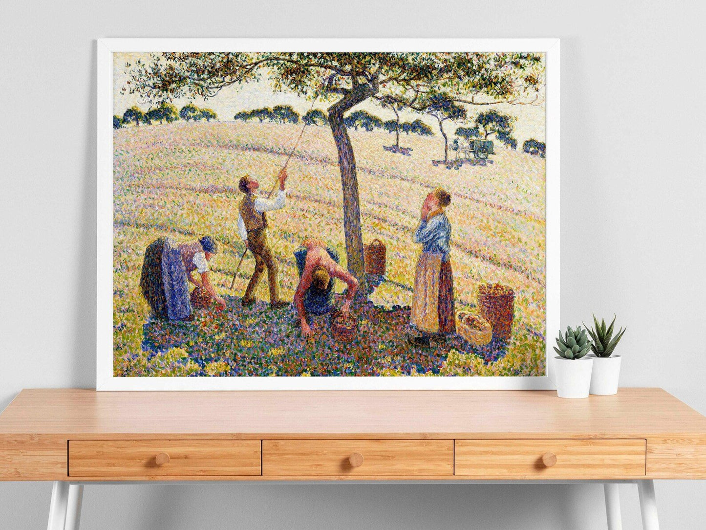 CAMILLE PISSARRO - Apple Harvest (Giclée Art Print) - Pathos Studio - Marketplace Listings