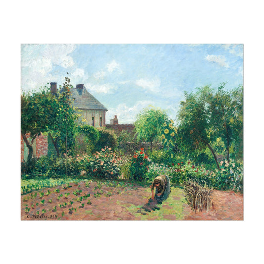 CAMILLE PISSARRO - The Artist’s Garden at Eragny (Giclée Art Print) - Pathos Studio - Marketplace Listings