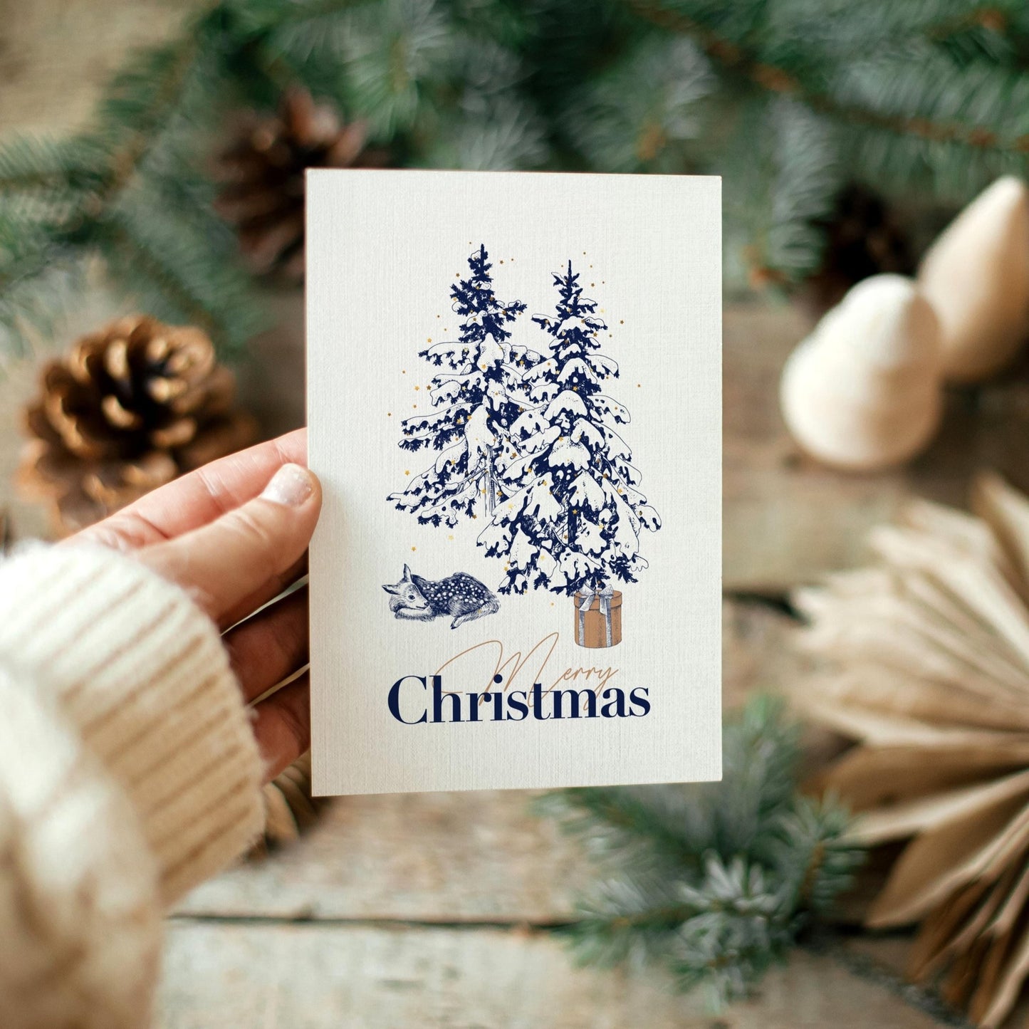 Christmas Greetings Card Set - Pathos Studio - Greetings Cards