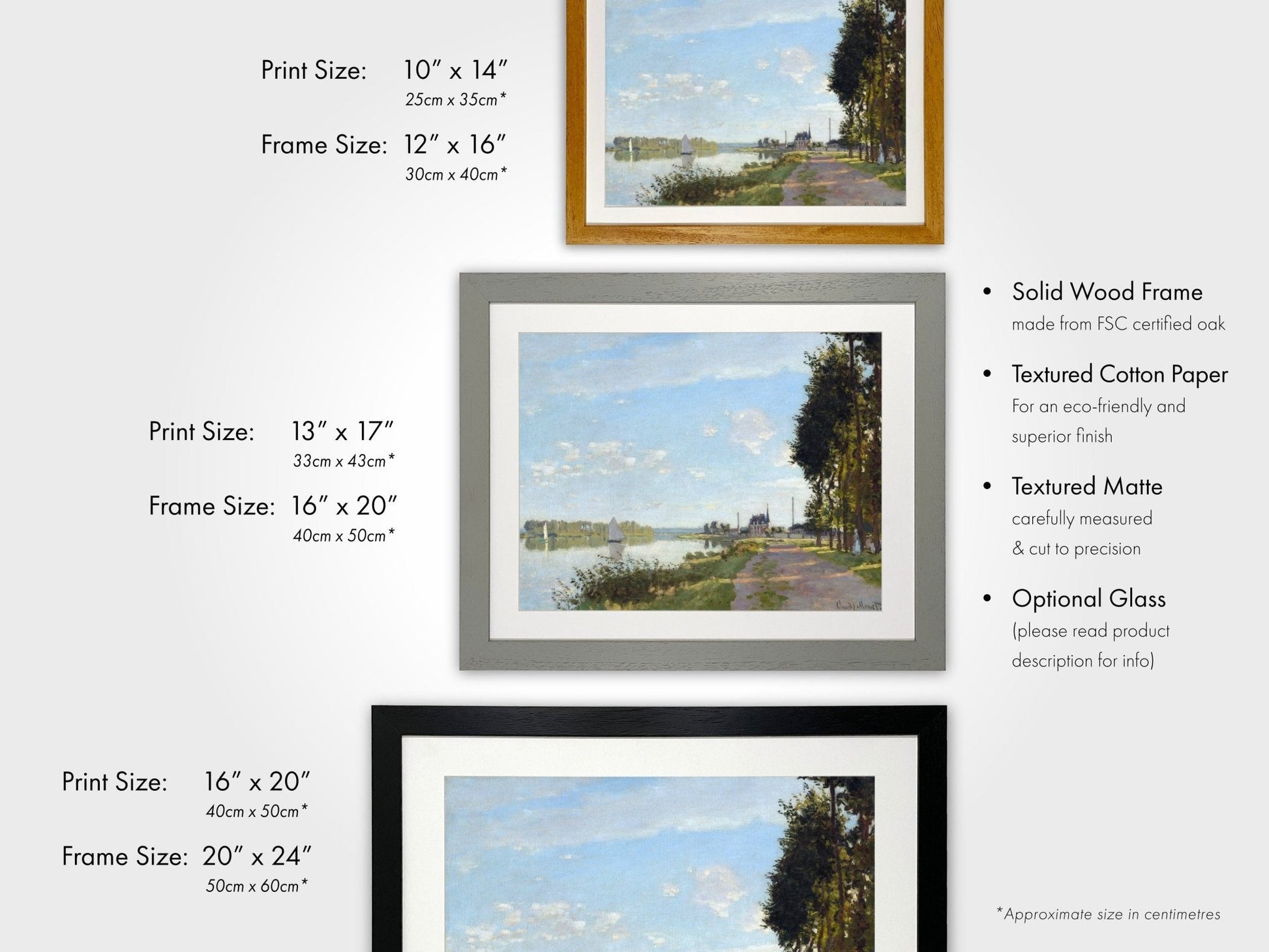 CLAUDE MONET - Argenteuil - Pathos Studio - Art Prints