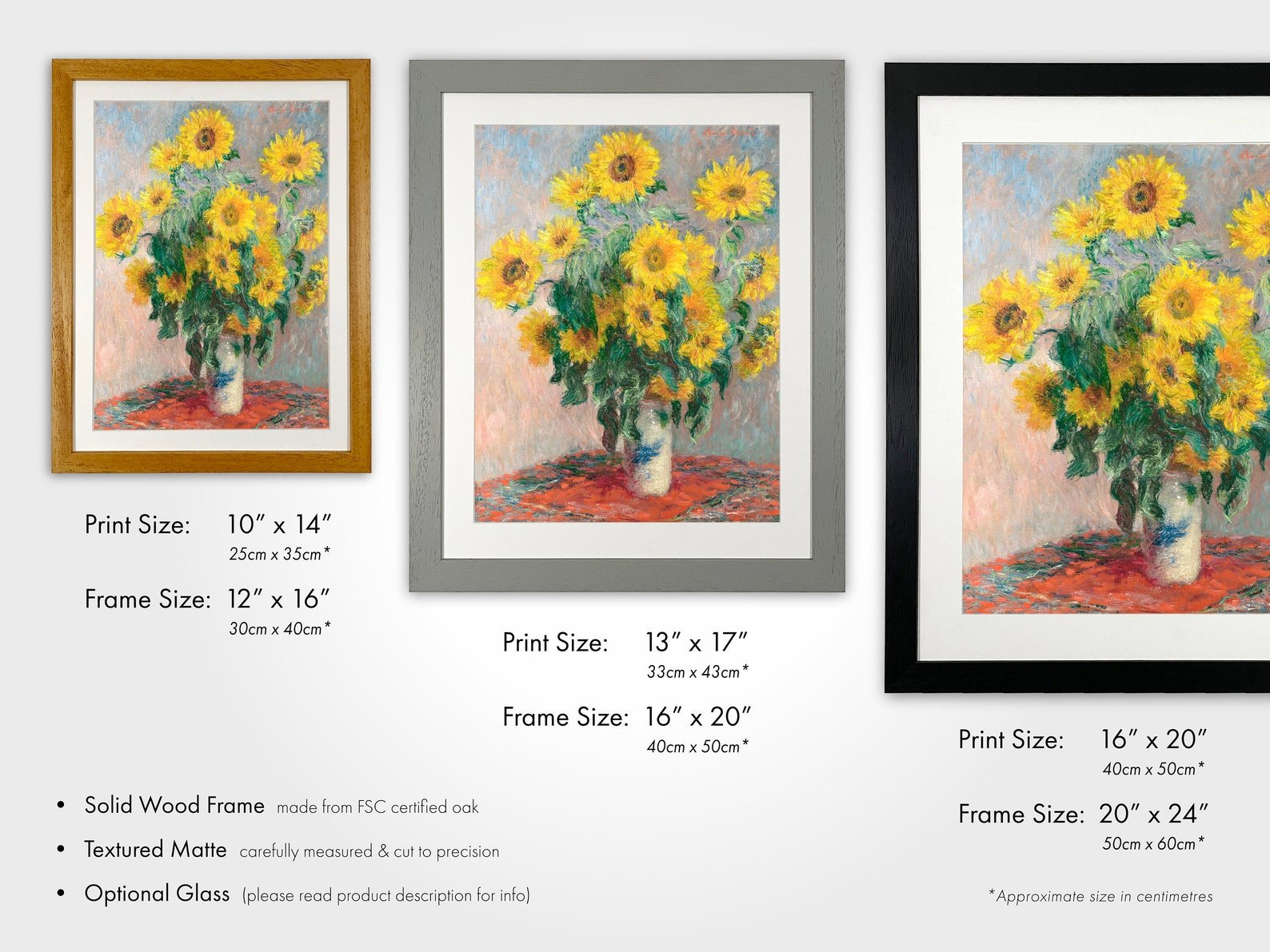 CLAUDE MONET - Bouquet Of Sunflowers - Pathos Studio -