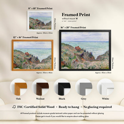 Claude Monet - Cabin of the Customs Watch | Art Prints | Pathos Studio