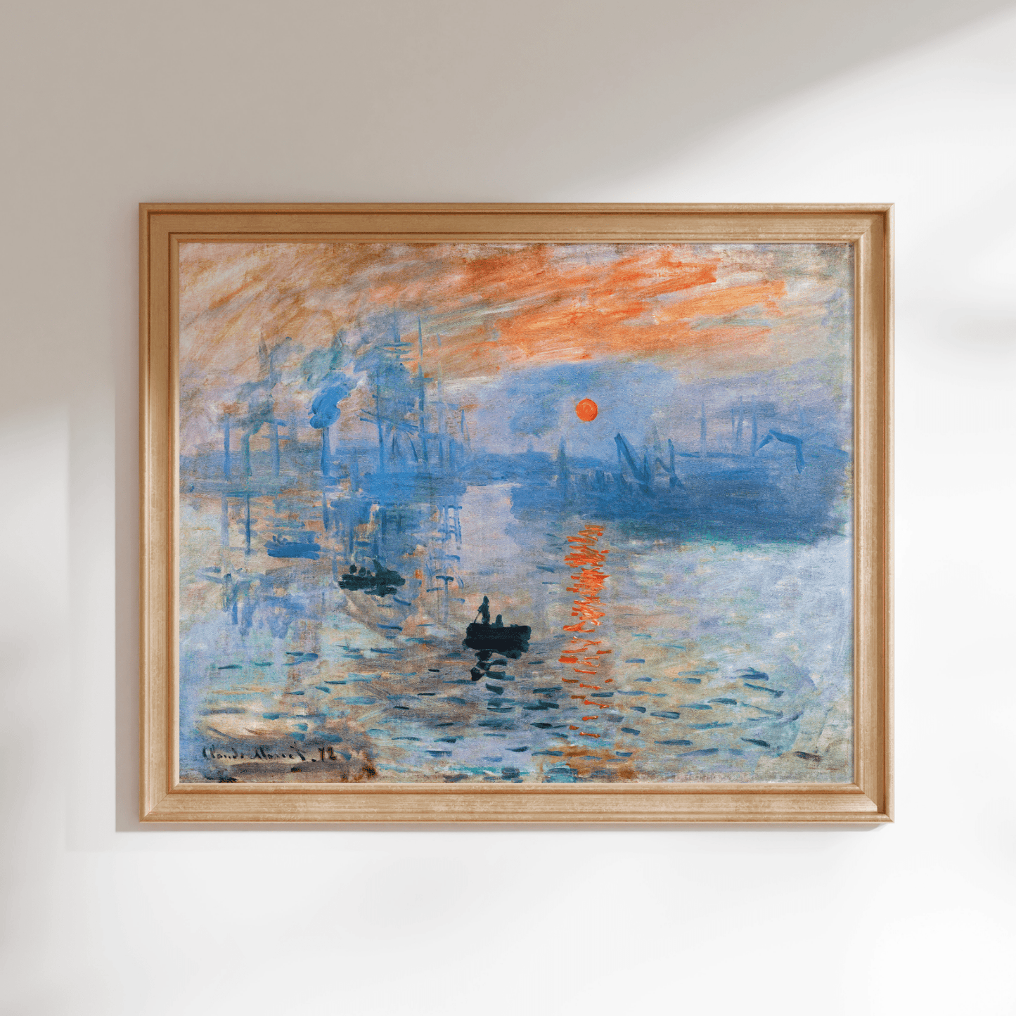 CLAUDE MONET - Impression, Sunrise - Pathos Studio - Art Prints