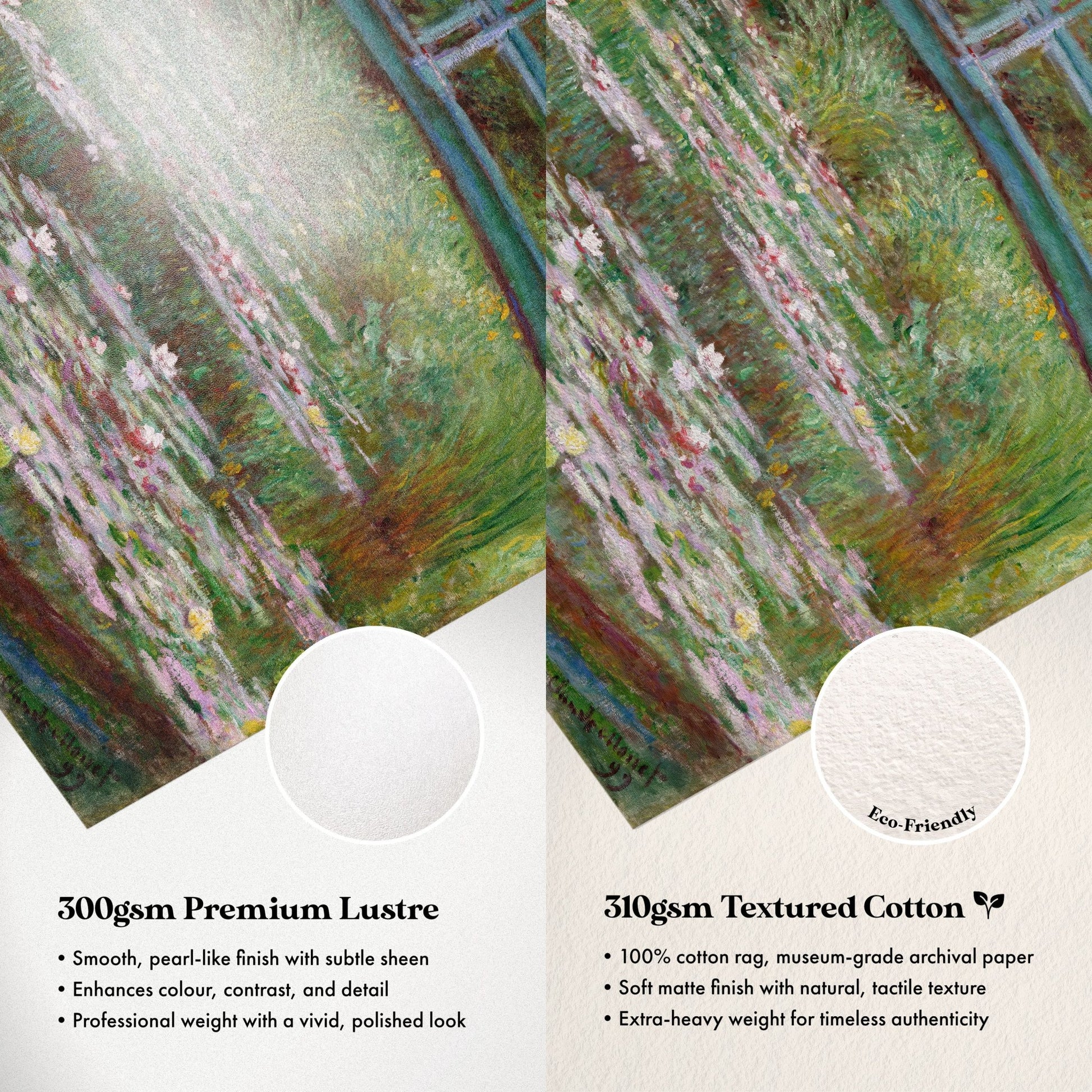 Claude Monet - The Japanese Footbridge | Art Prints | Pathos Studio