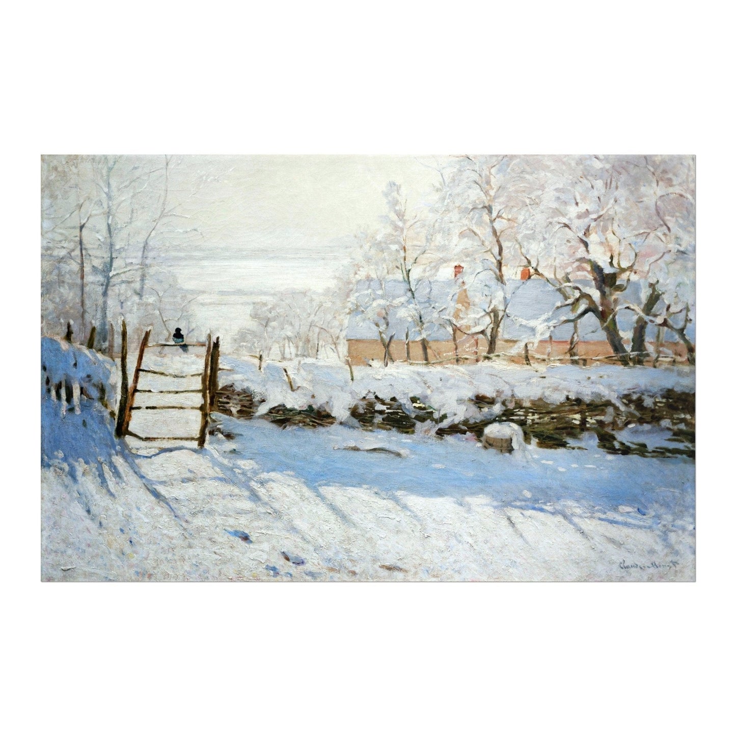 CLAUDE MONET - The Magpie - Pathos Studio - Art Prints