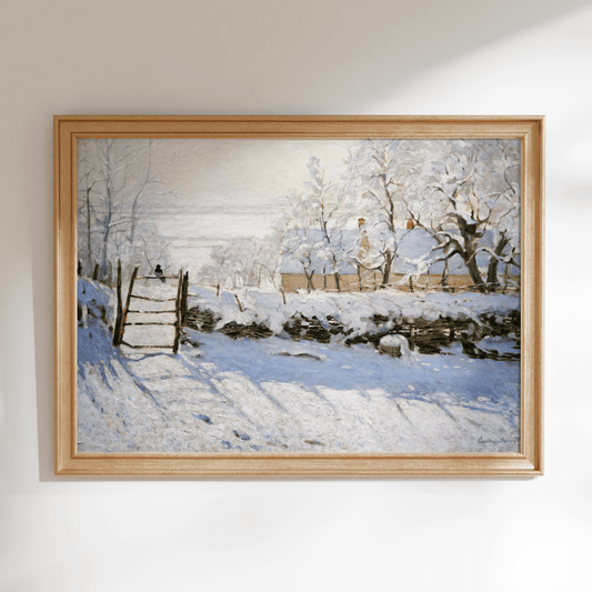 CLAUDE MONET - The Magpie - Pathos Studio - Art Prints