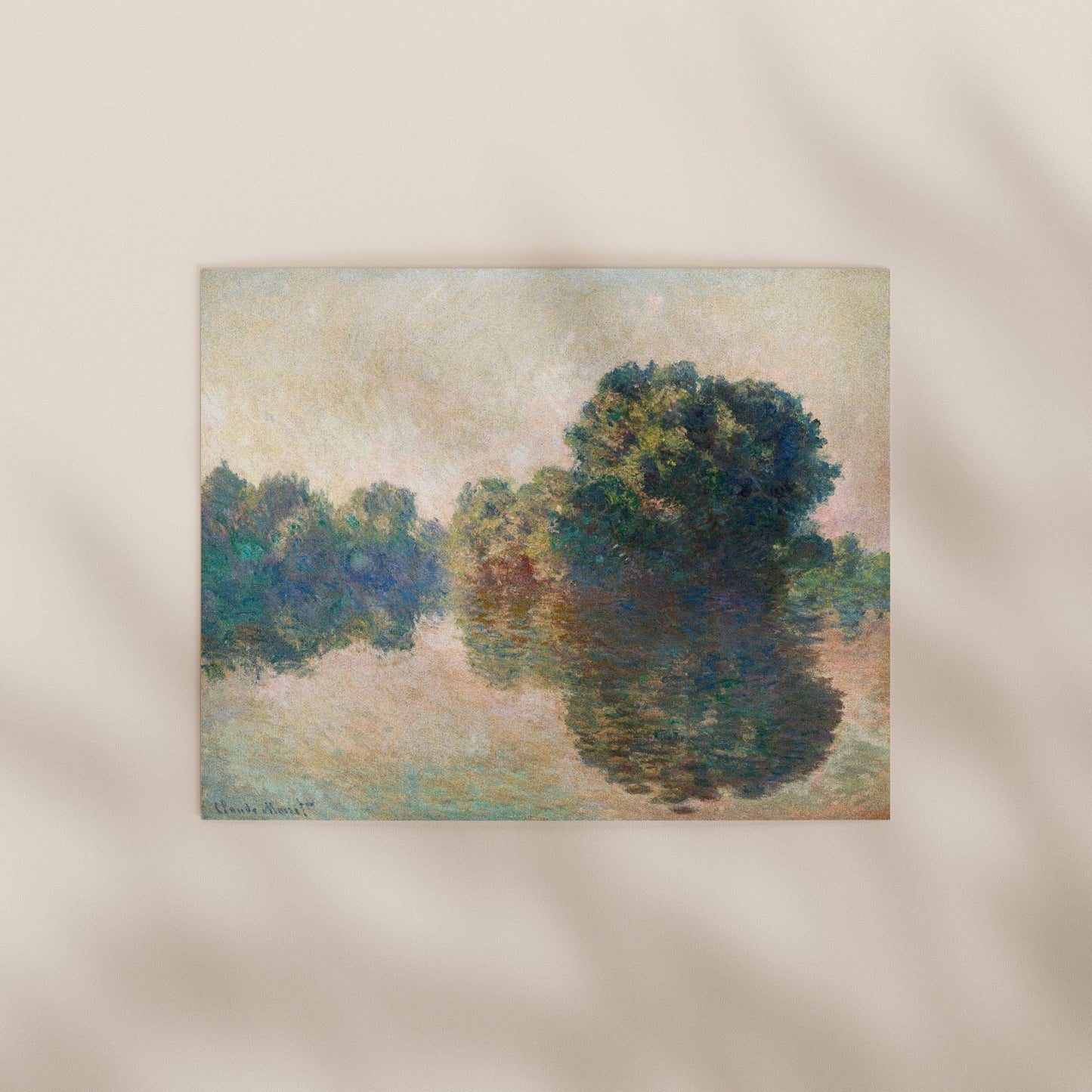 Claude Monet - The Seine at Giverny | Art Prints | Pathos Studio