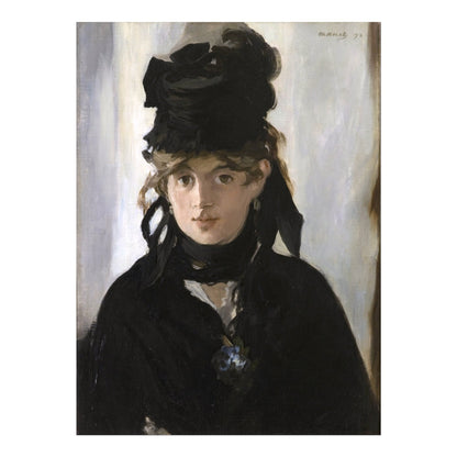 EDOUARD MANET - Berthe Morisot with a Bouquet of Violets (Giclée Art Print) - Pathos Studio - Marketplace Listings