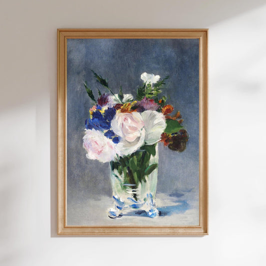 Edouard Manet - Flowers in a Crystal Vase | Art Prints | Pathos Studio