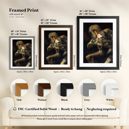 Francisco Goya - Saturn Devouring His Son | Art Prints | Pathos Studio