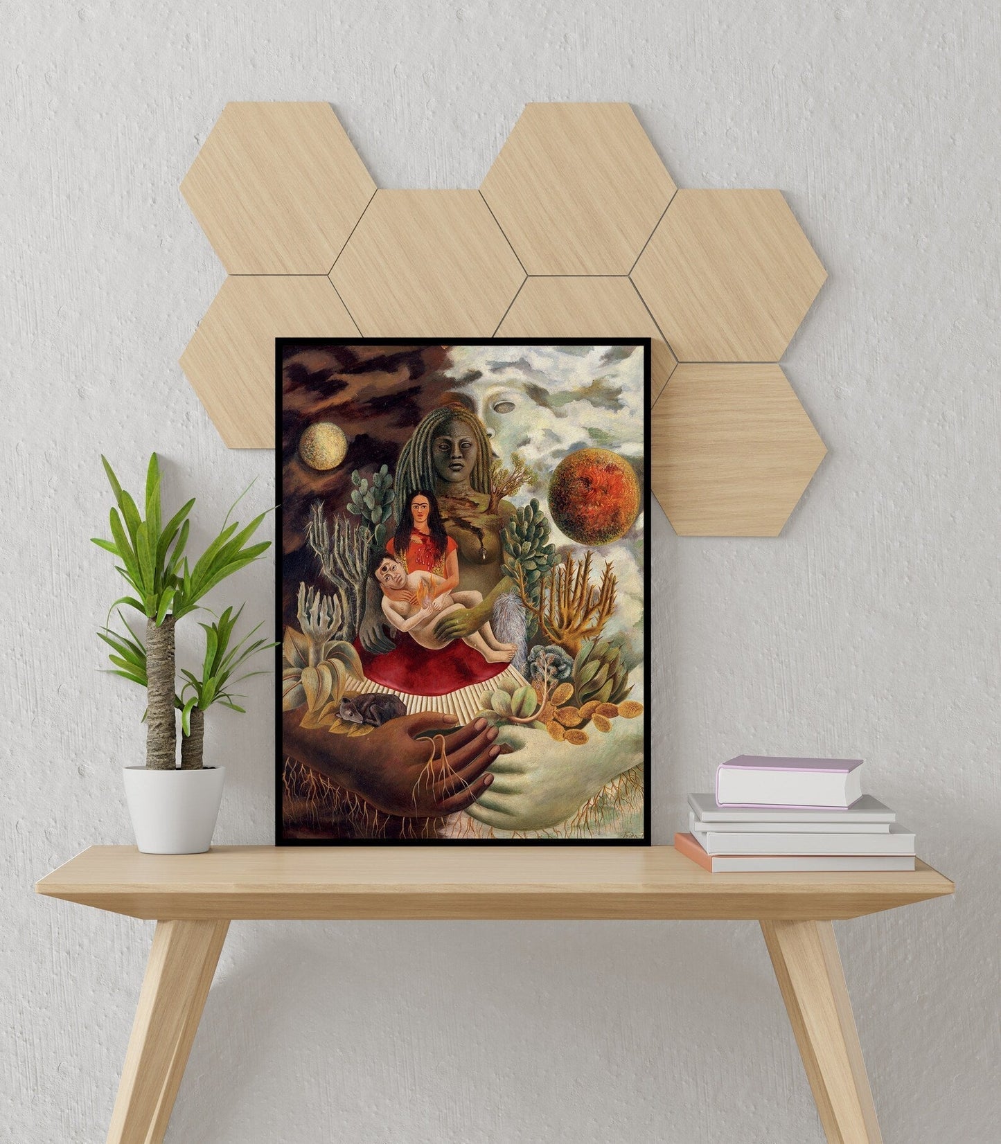 FRIDA KAHLO - The Love Embrace (Giclée Art Print) - Pathos Studio - Marketplace Listings