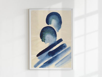 GEORGIA O'KEEFFE - Blue No. 2 (Giclée Art Print) - Pathos Studio - Marketplace Listings