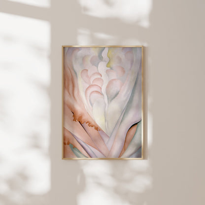Georgia O'Keeffe - Flower Abstraction | Art Prints | Pathos Studio