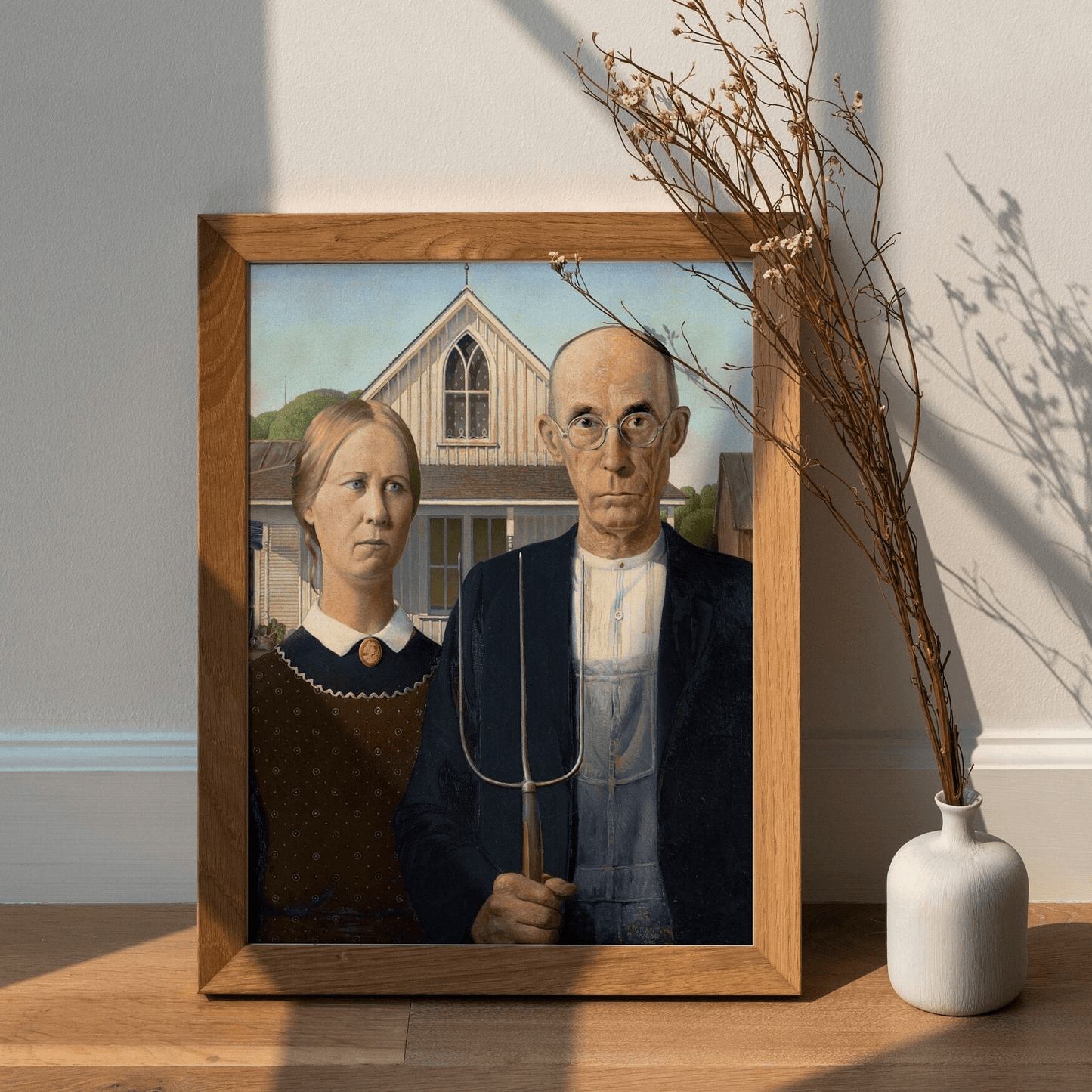 GRANT WOOD - American Gothic - Pathos Studio - Art Prints