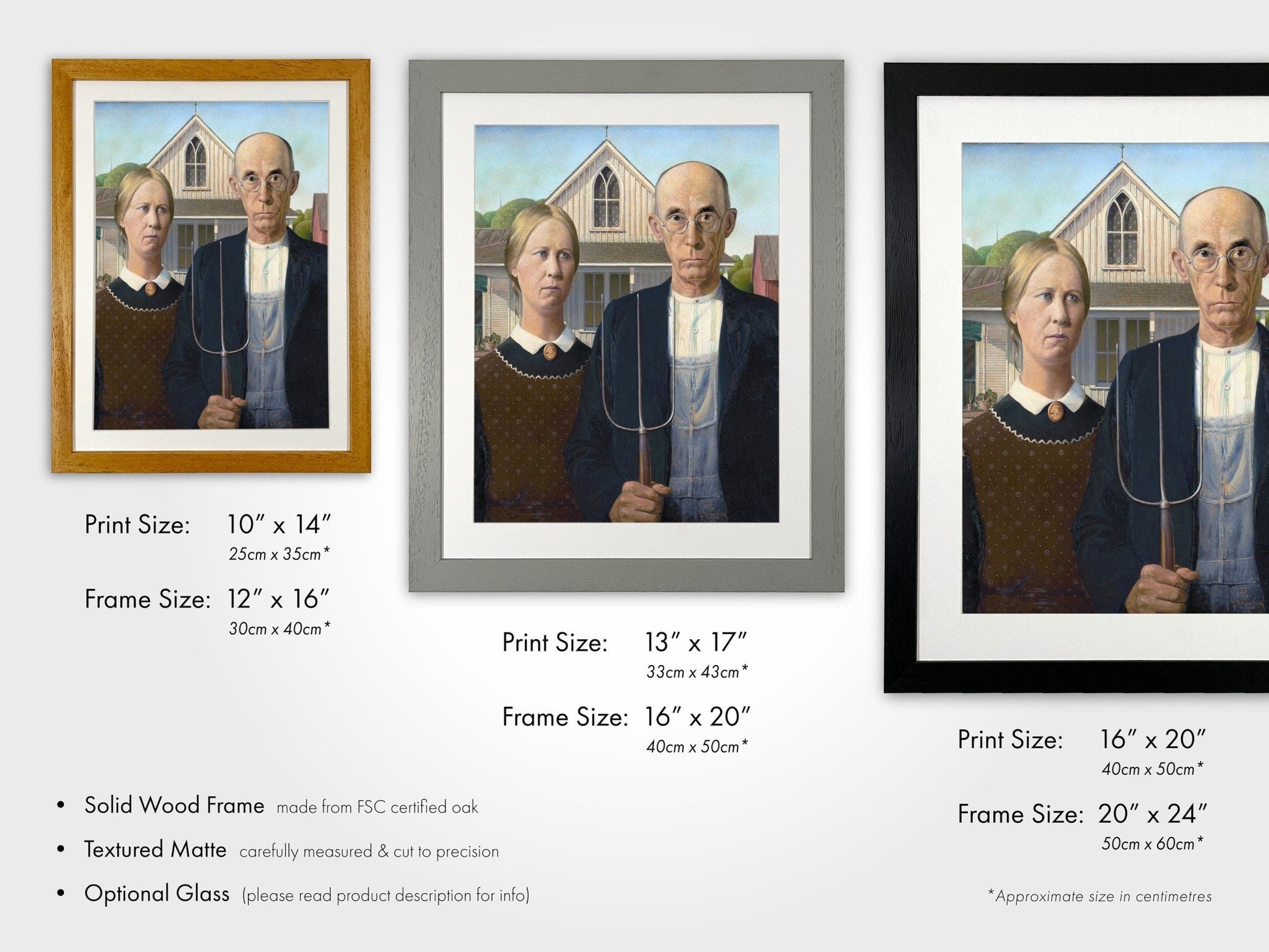 GRANT WOOD - American Gothic - Pathos Studio - Art Prints