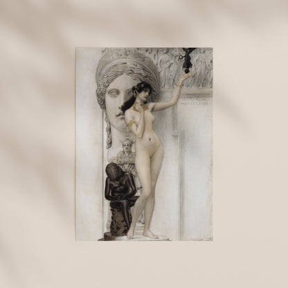 Gustav Klimt - Allegory Of Sculpture | Art Prints | Pathos Studio