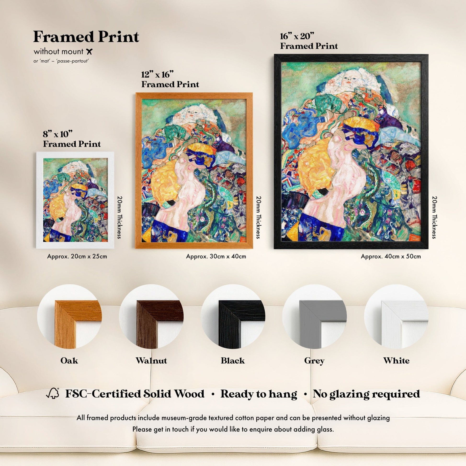 Gustav Klimt - Baby / Cradle | Art Prints | Pathos Studio