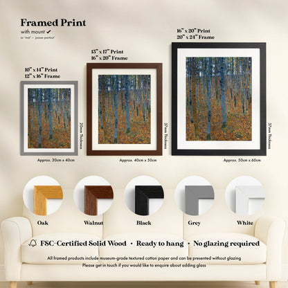 Gustav Klimt - Beech Grove I | Art Prints | Pathos Studio