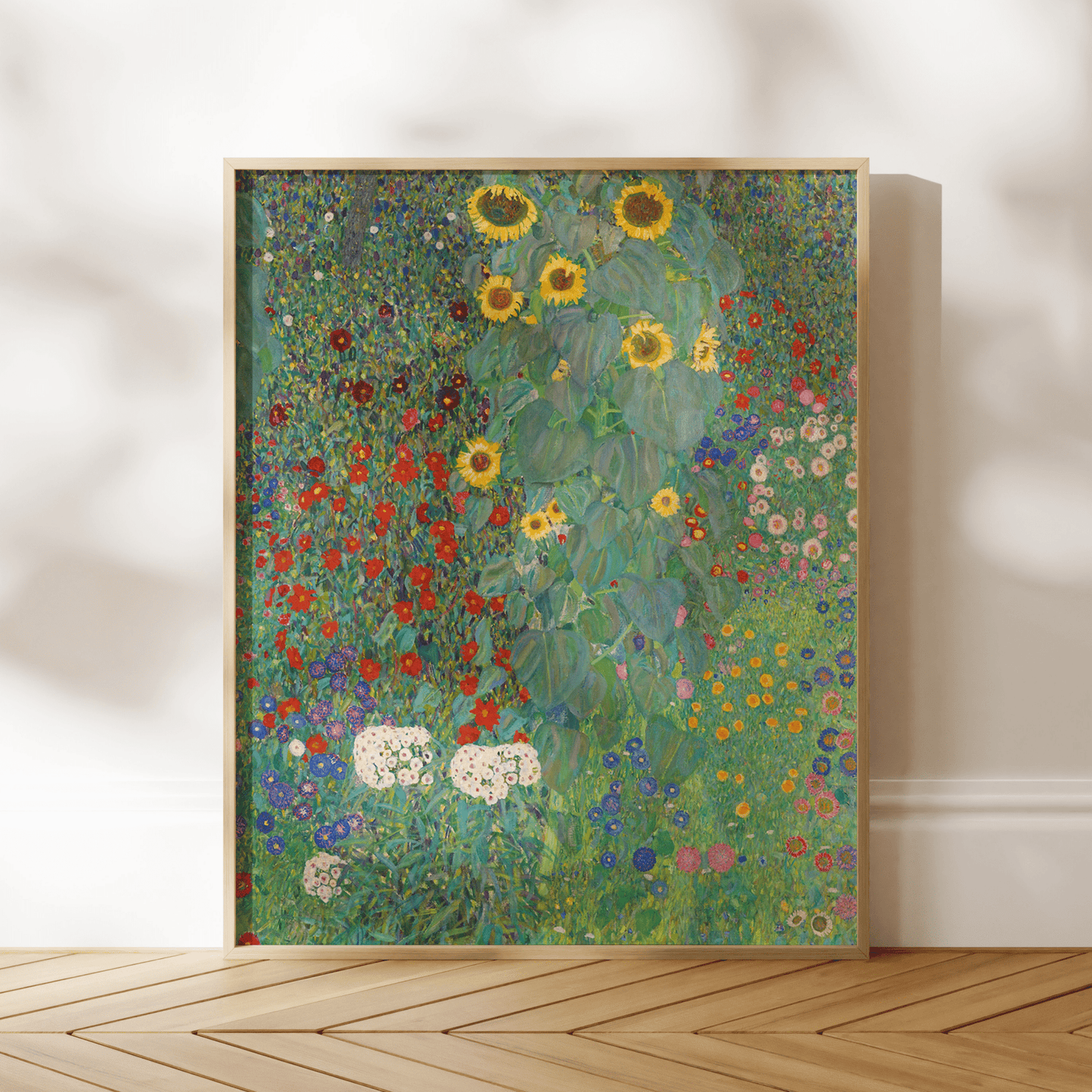 GUSTAV KLIMT - Farm Garden With Sunflowers - Pathos Studio - Art Prints