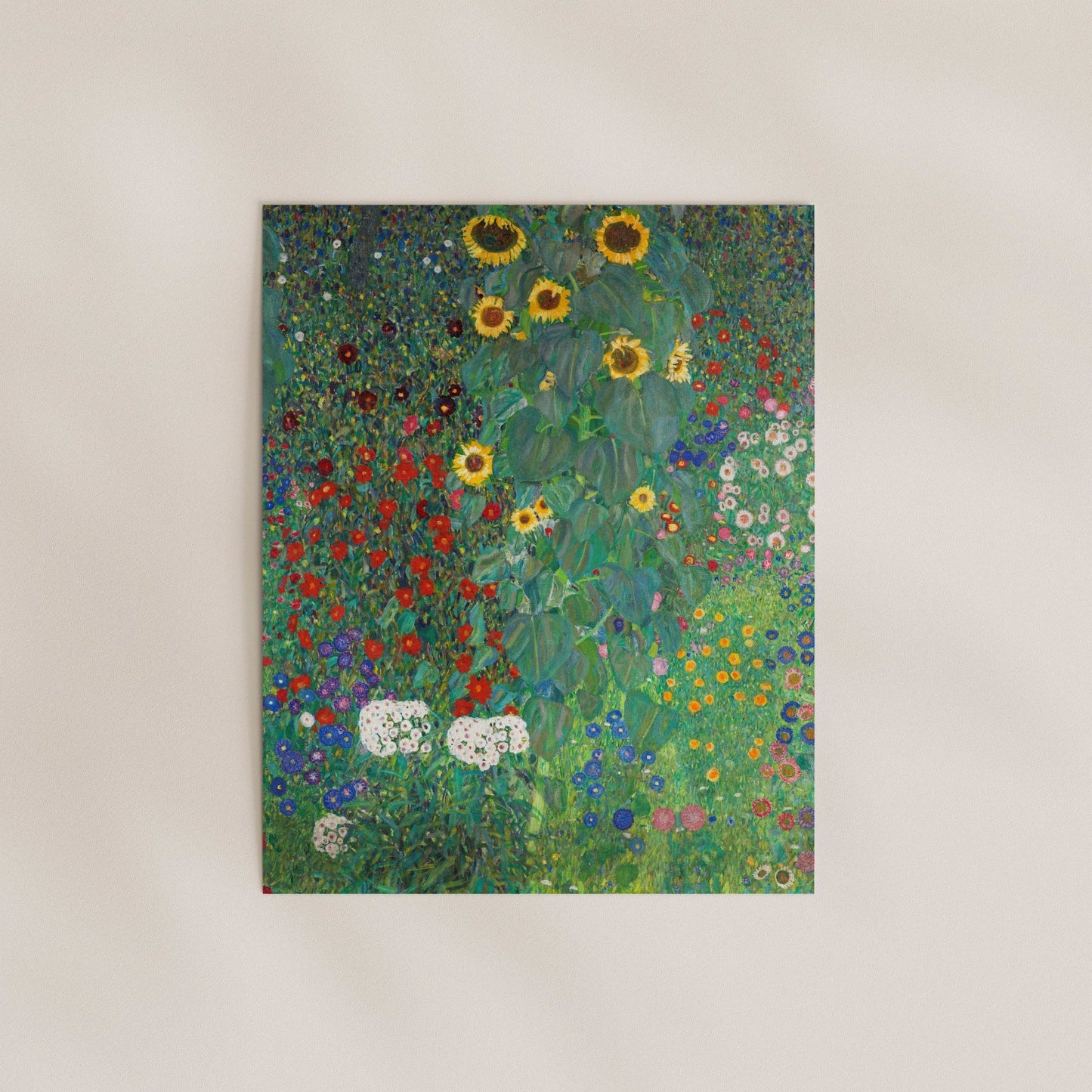 Gustav Klimt - Farm Garden With Sunflowers | Art Prints | Pathos Studio