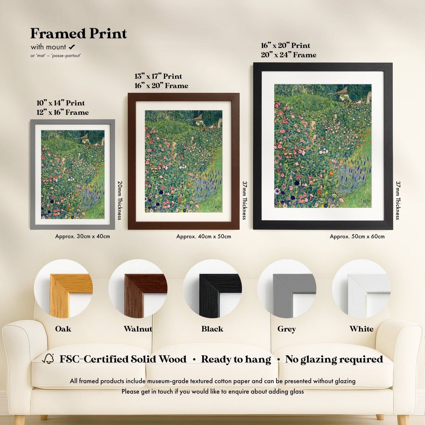 Gustav Klimt - Italian Garden Landscape | Art Prints | Pathos Studio