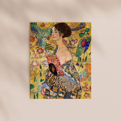 Gustav Klimt - Lady With Fan | Art Prints | Pathos Studio