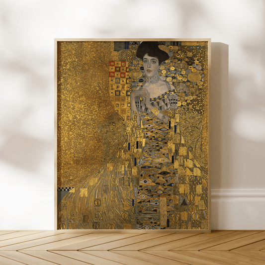 GUSTAV KLIMT - Portrait of Adele Bloch - Bauer I (The Lady In Gold) - Pathos Studio - Art Prints