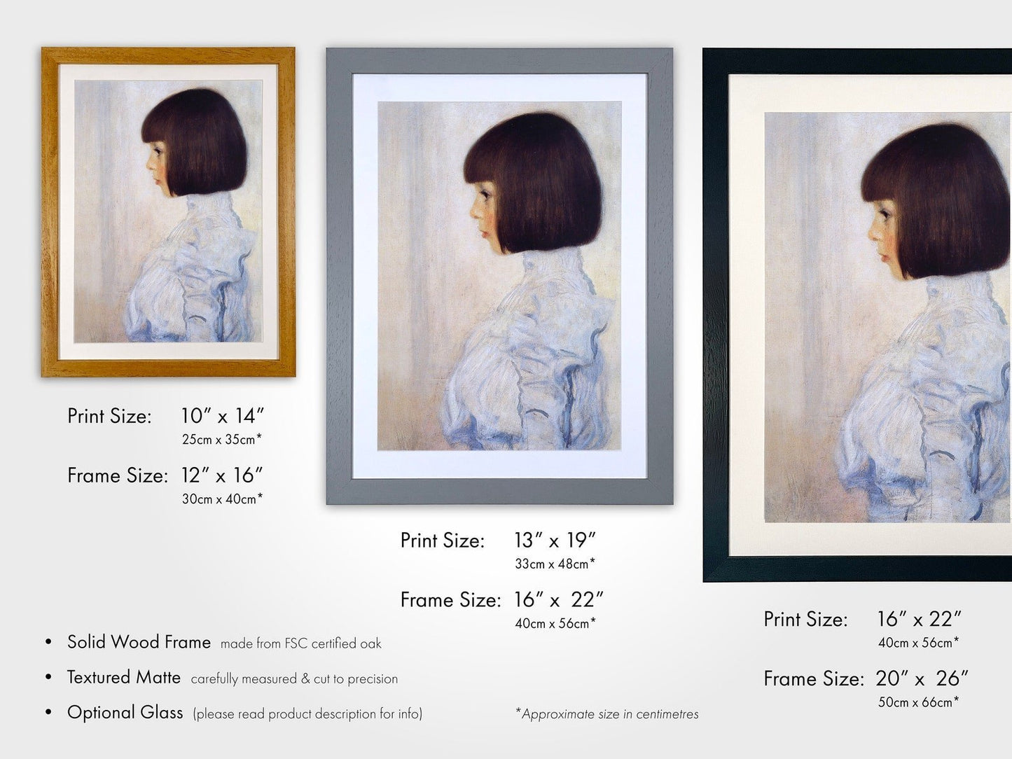 GUSTAV KLIMT - Portrait Of Helene Klimt - Pathos Studio - Art Prints