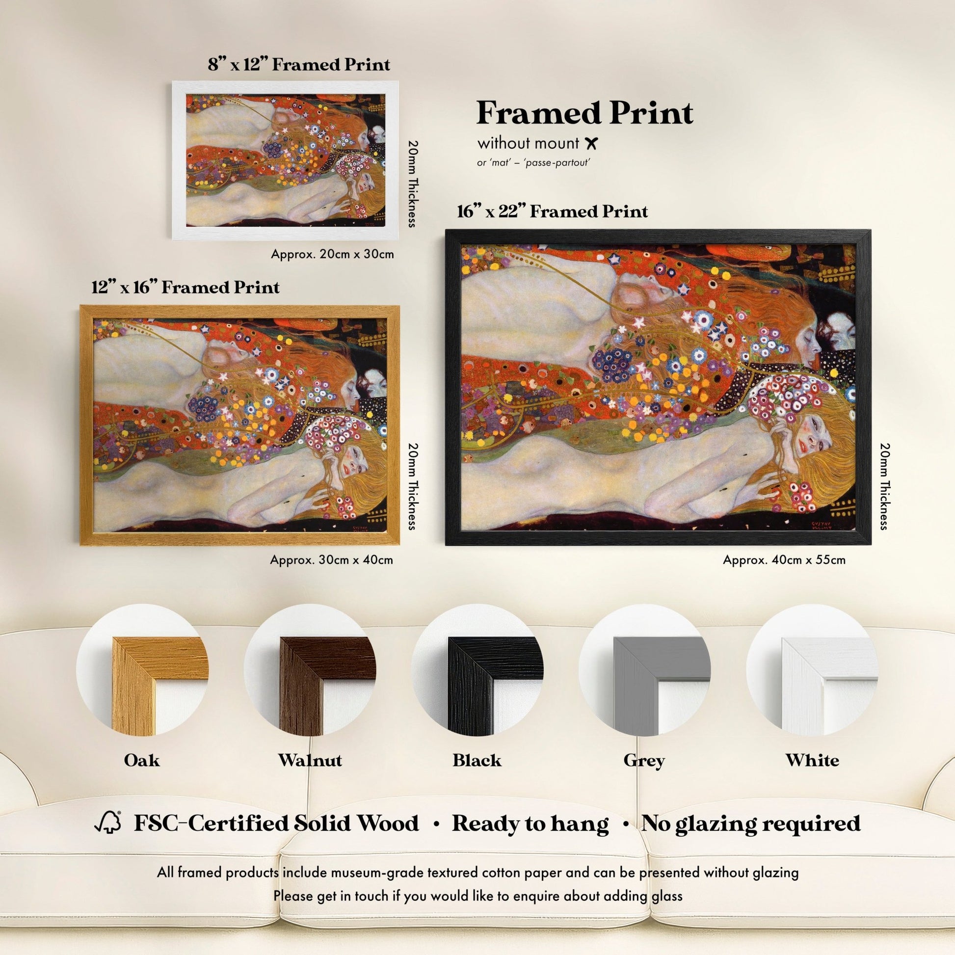 Gustav Klimt - Water Serpents II | Art Prints | Pathos Studio