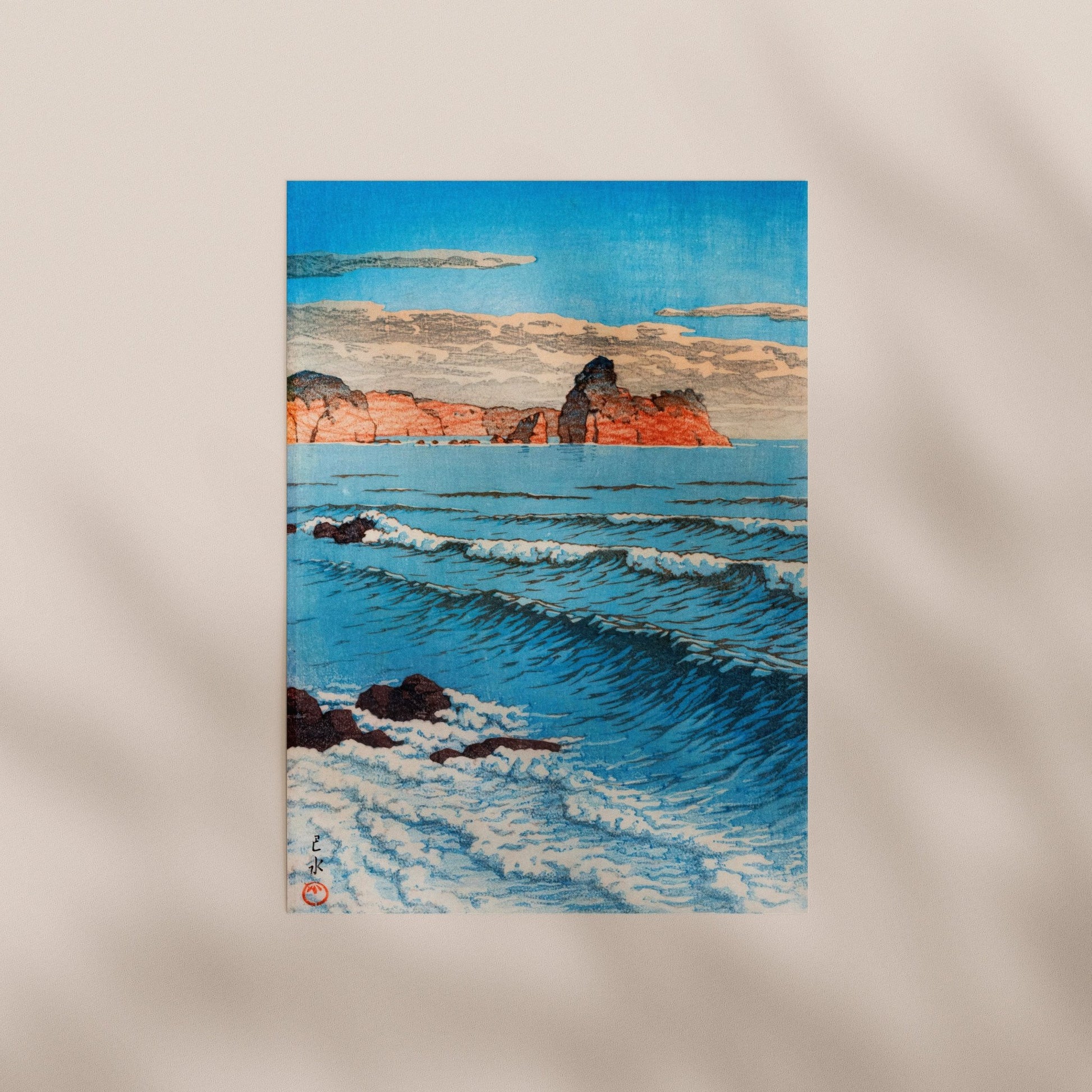 Hasui Kawase - Morning Sea, Shiribeshi | Art Prints | Pathos Studio