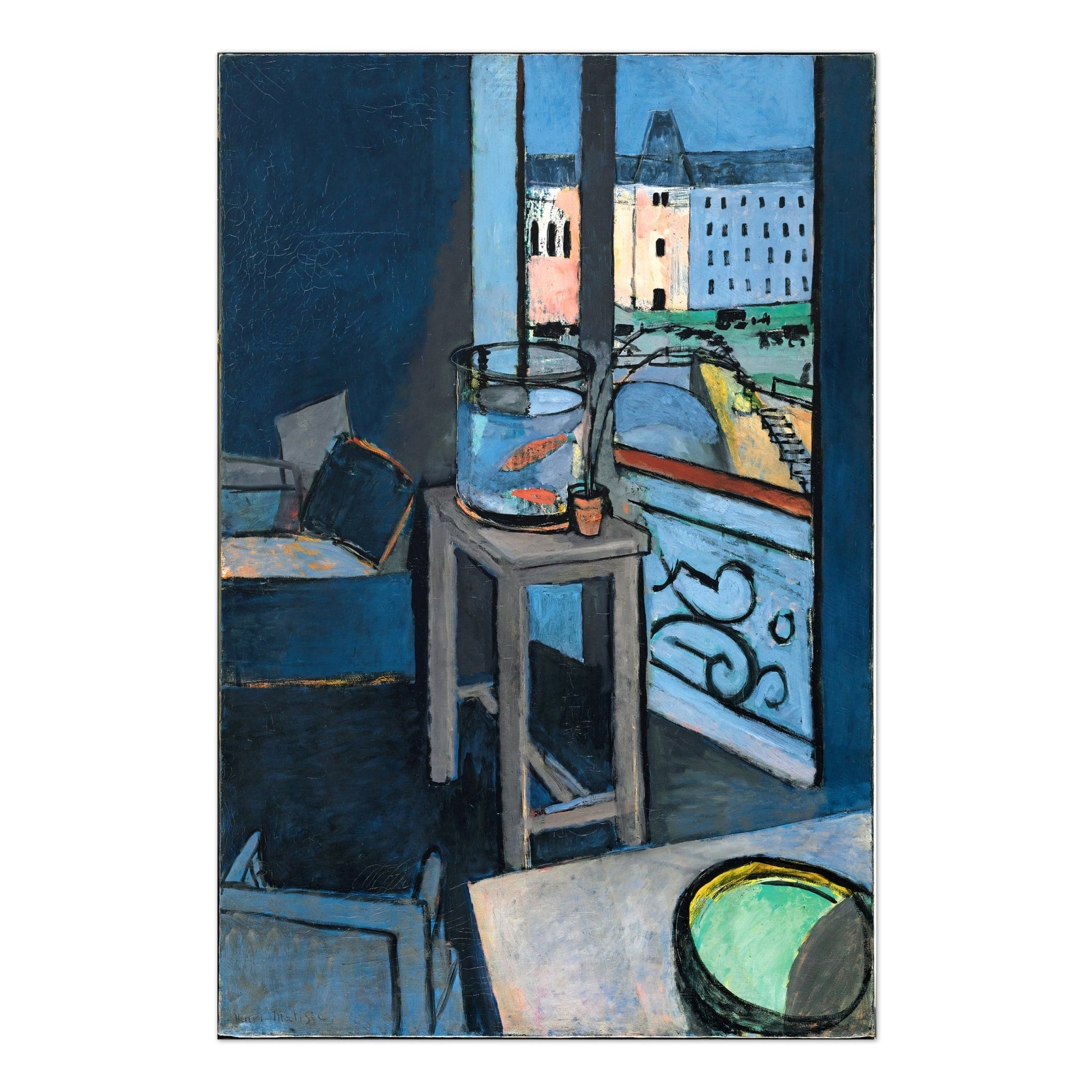 HENRI MATISSE - Interior With A Goldfish Bowl (Giclée art print) - Pathos Studio - Marketplace Listings