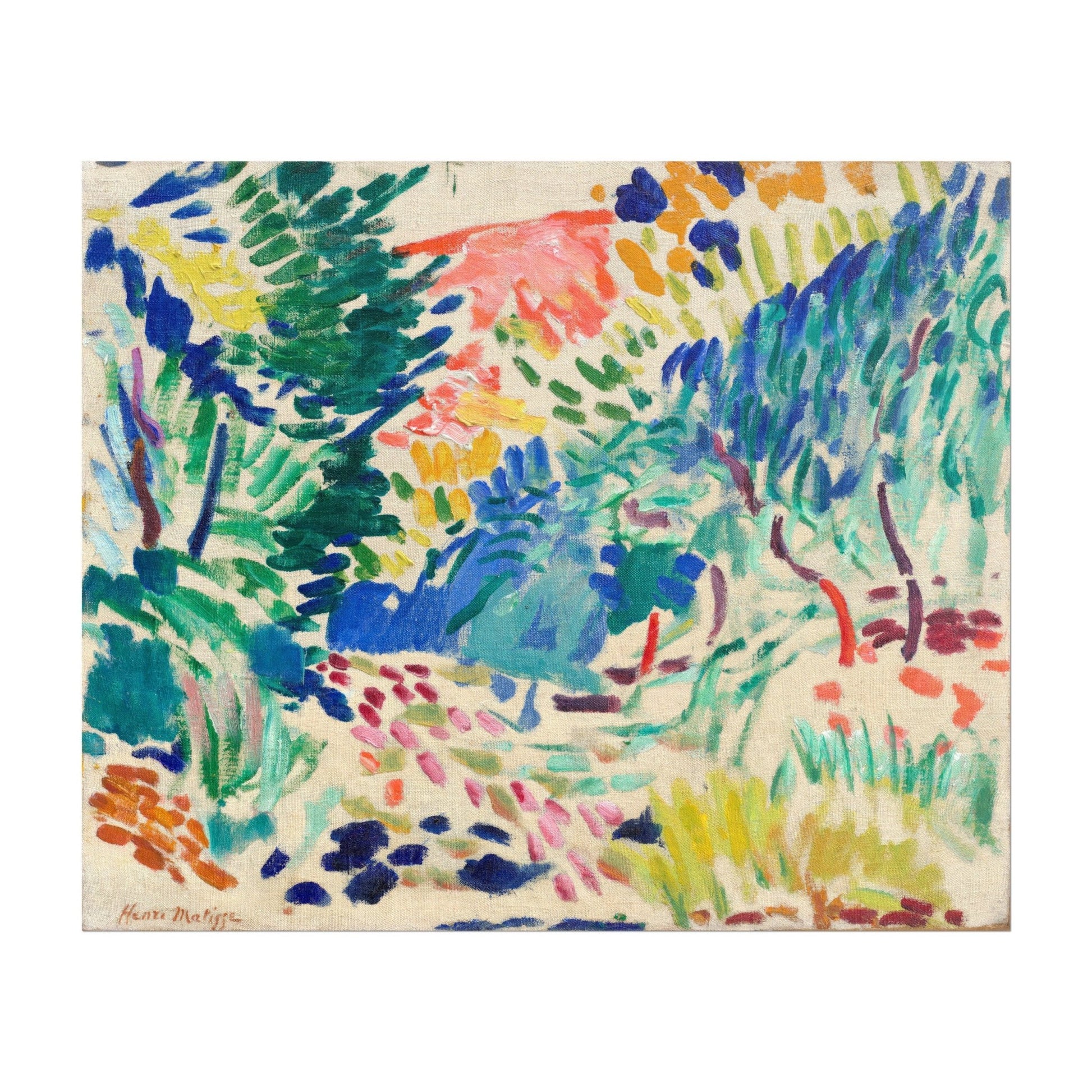 HENRI MATISSE - Landscape at Collioure - Pathos Studio - Art Prints