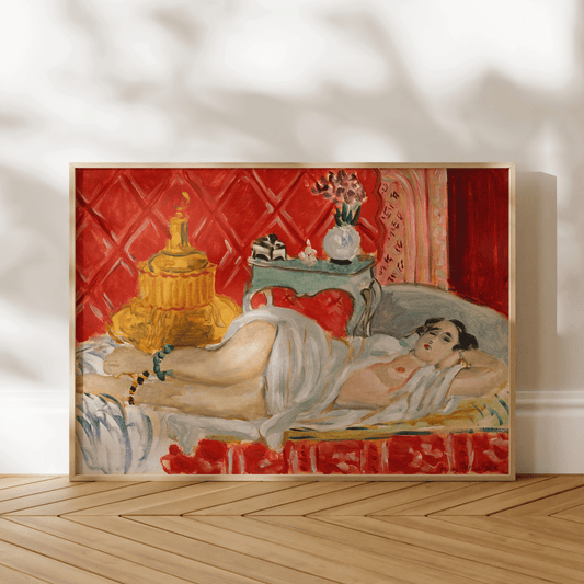 Henri Matisse - Odalisque, Harmony In Red | Art Prints | Pathos Studio