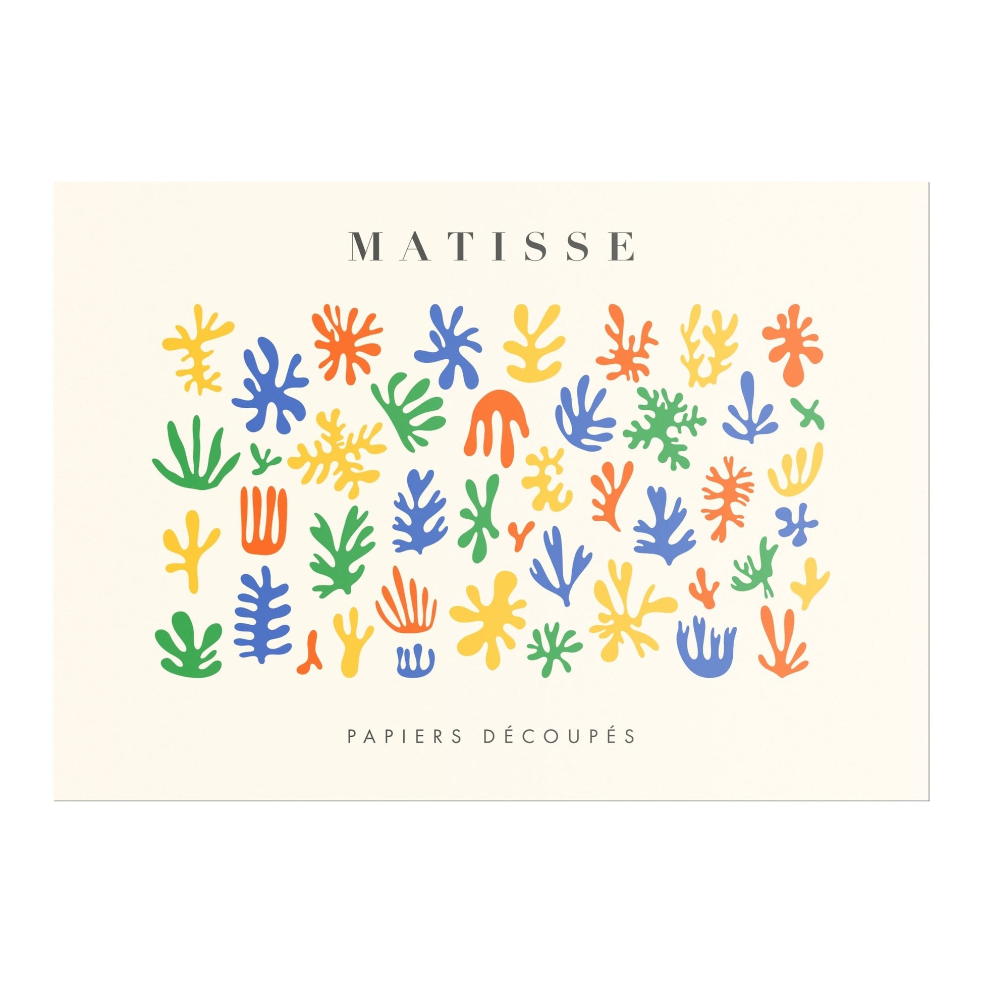 HENRI MATISSE - Papier Découpés 6 (Exhibition Poster) (Giclée art print) - Pathos Studio - Marketplace Listings