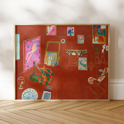 Henri Matisse - The Red Studio | Art Prints | Pathos Studio