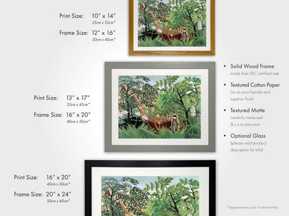 HENRI ROUSSEAU - Exotic Landscape - Pathos Studio - Art Prints