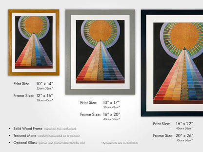 HILMA AF KLINT - Group X (No. 1, Altarpiece) - Pathos Studio - Art Prints