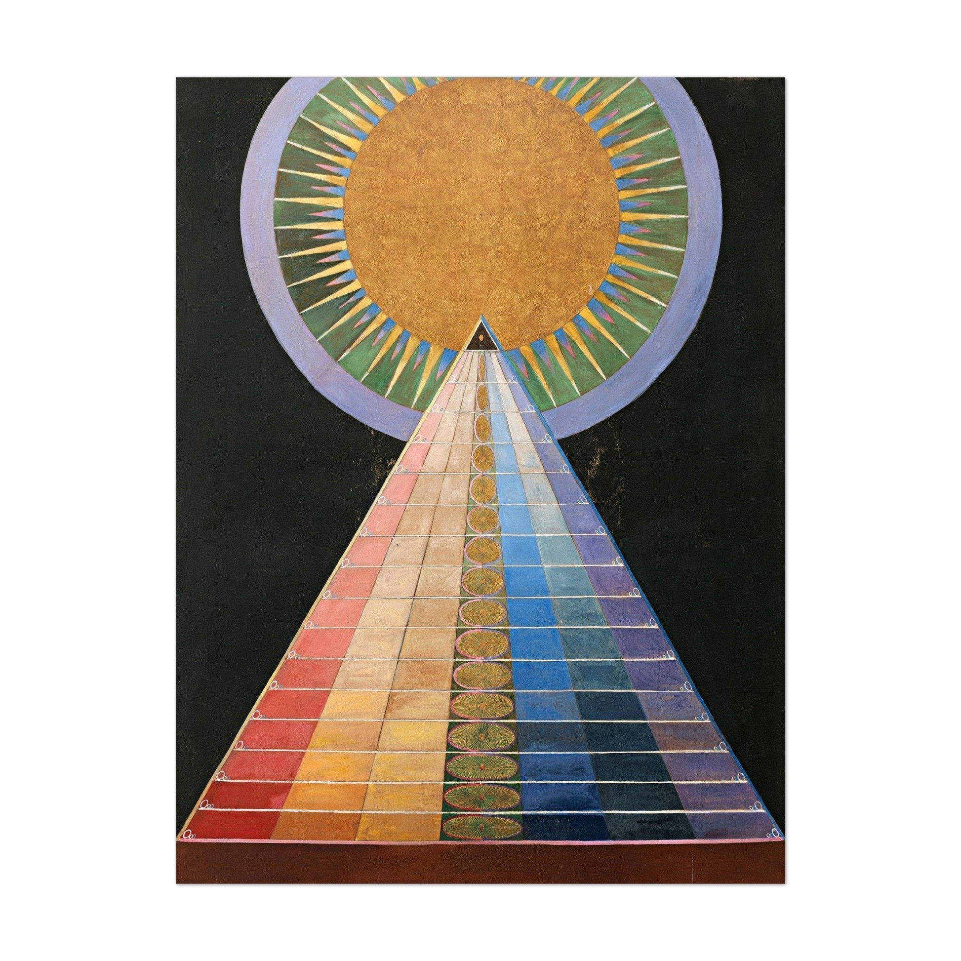 HILMA AF KLINT - Group X (No. 1, Altarpiece) (Giclée Art Print) - Pathos Studio - Marketplace Listings