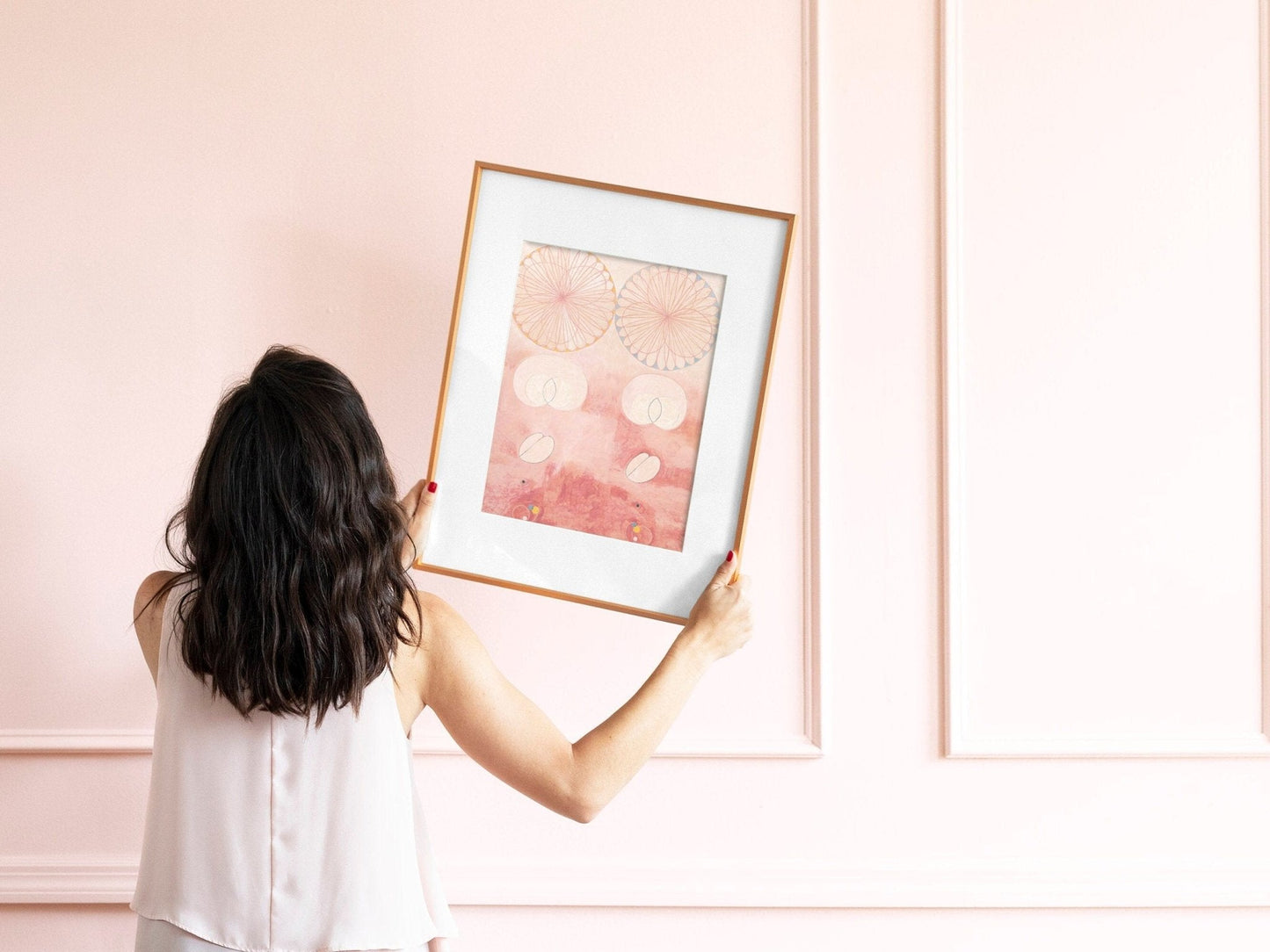 HILMA AF KLINT - The Ten Largest (No. 9, Adulthood) (Giclée Art Print) - Pathos Studio - Marketplace Listings