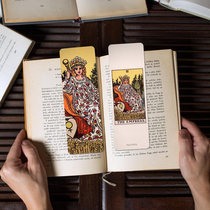 Tarot Bookmarks: The Empress / The Emperor