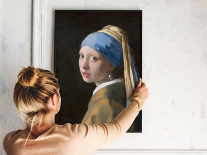 Johannes Vermeer - Girl with a Pearl Earring | Art Prints | Pathos Studio