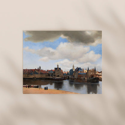 Johannes Vermeer - View of Delft | Art Prints | Pathos Studio