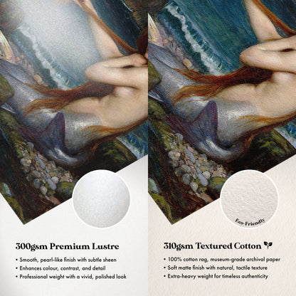 John William Waterhouse - Mermaid | Art Prints | Pathos Studio