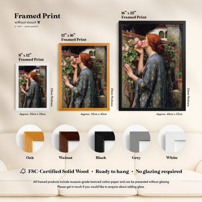 John William Waterhouse - The Soul of the Rose | Art Prints | Pathos Studio