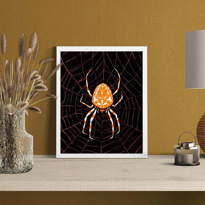 JULIE DE GRAAG - Spider In a Web (Giclée Art Print) - Pathos Studio - Marketplace Listings