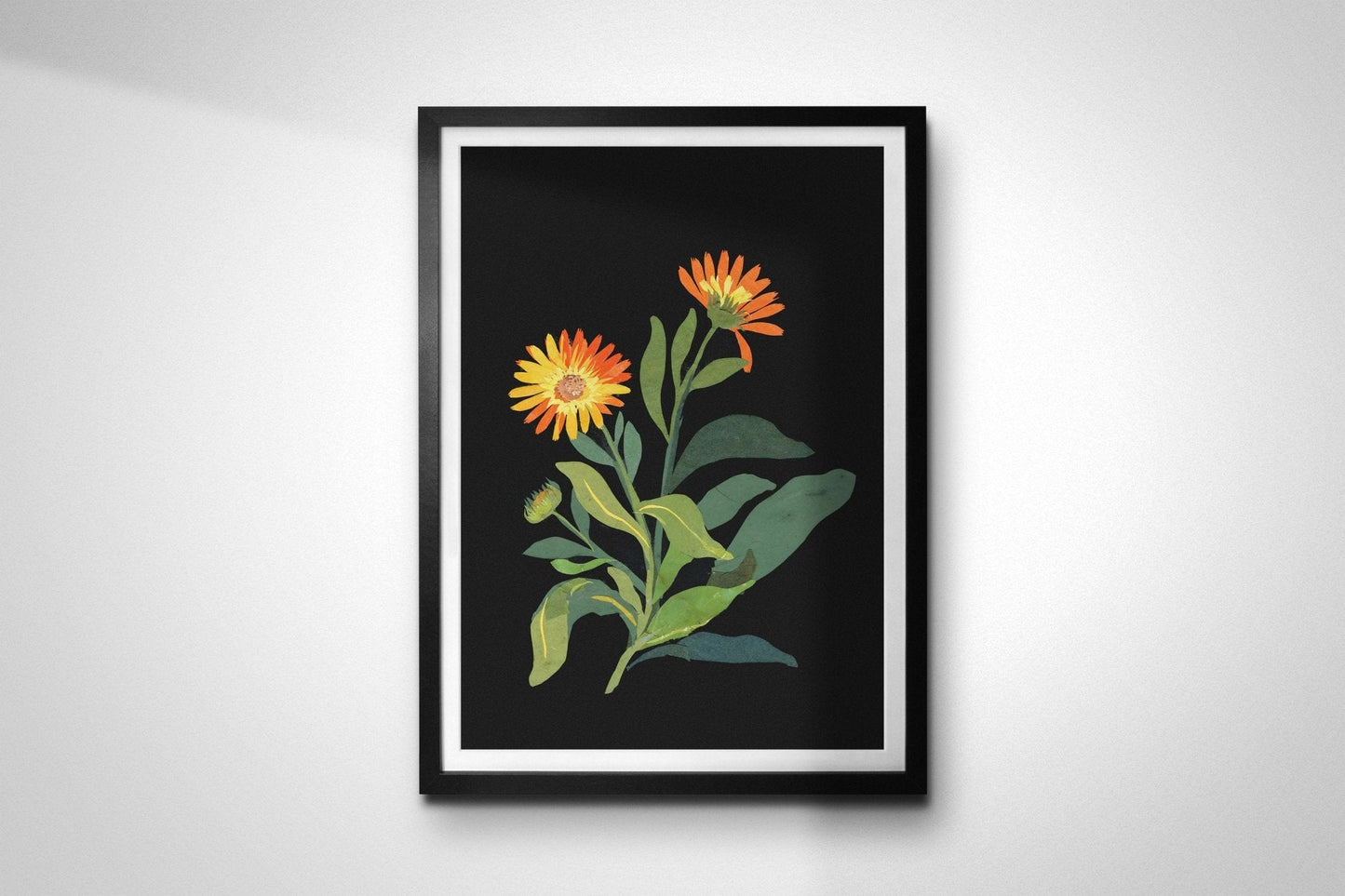 MARY DELANY - Marigold (Giclée Art Print) - Pathos Studio - Marketplace Listings